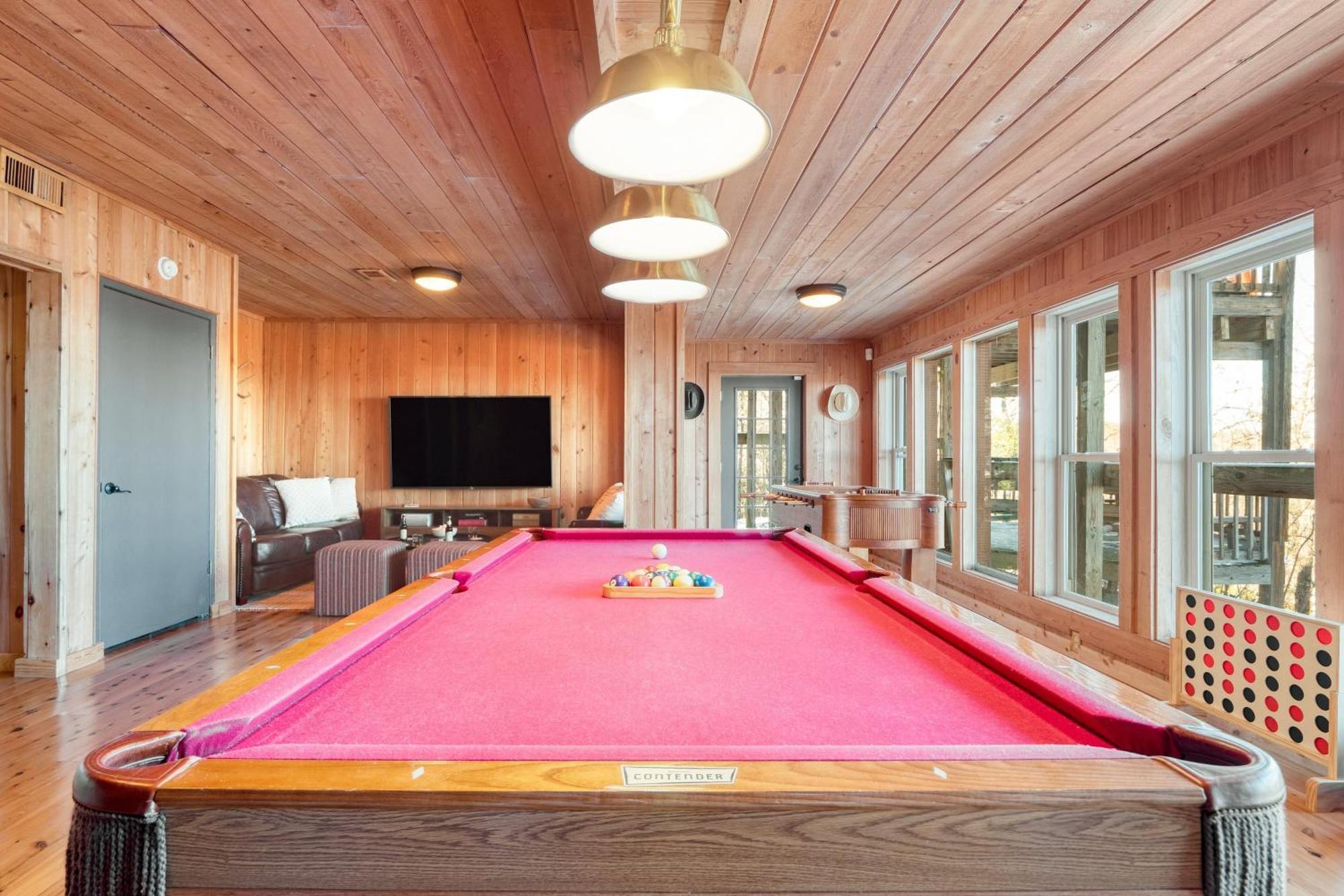 Fontana By Avantstay Gorgeous Mountain Cabin W Views Hot Tub Game Room Гетлинбург Екстериор снимка